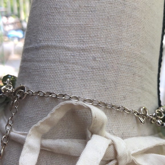 Green Bead Necklace | PREMIERE DESIGNS 3 STRAND BEADED NECKLACE - Picture 5 of 7